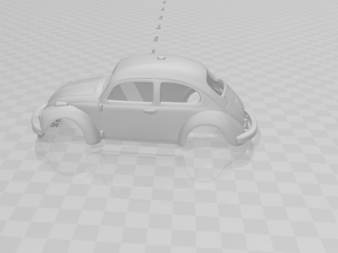 Vw custom Modelo de Impressão 3D