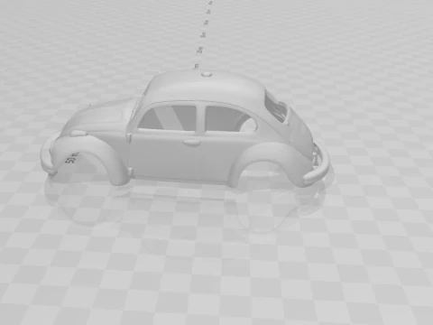 Vw custom 3D Print Model