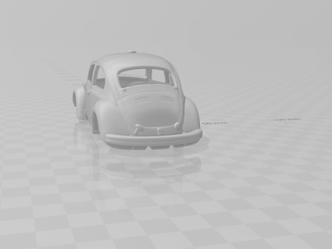 Vw custom Modelo de Impressão 3D