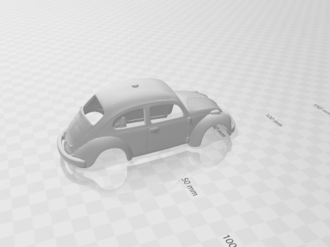 Vw custom Modelo de Impressão 3D