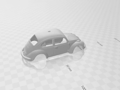 Vw custom 3D Print Model