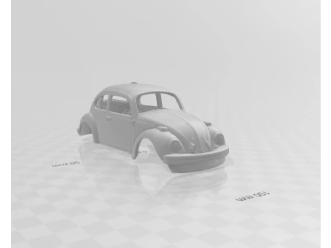 Vw custom 3D Print Model