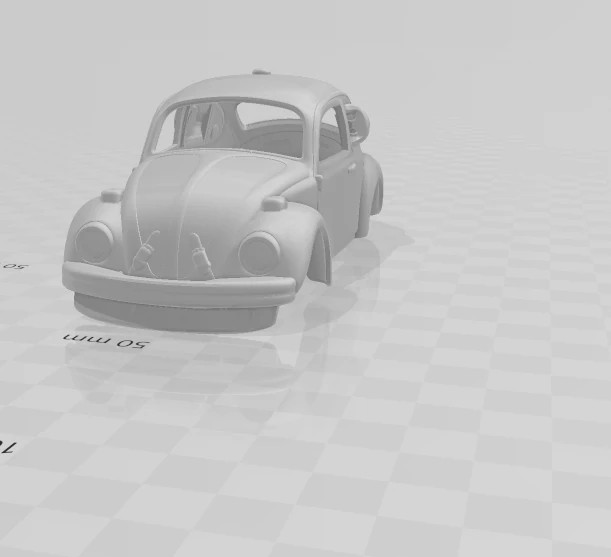 Vw custom 2 3D Print Model .c4d .max .obj .3ds .fbx .stl .blend 