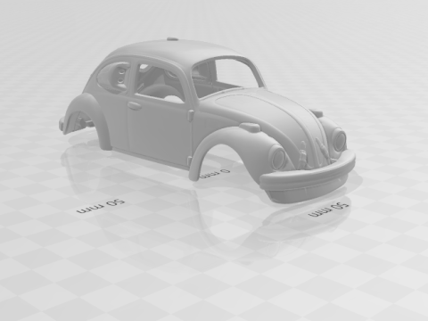 Vw custom 2 3D प्रिंट मॉडल