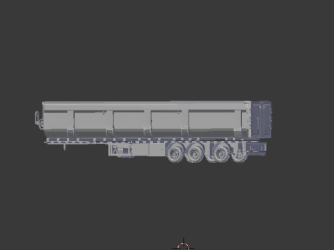 Trailer dumper euro 3D Print Model