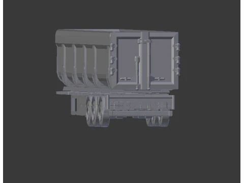 Trailer dumper euro 3D Print Model