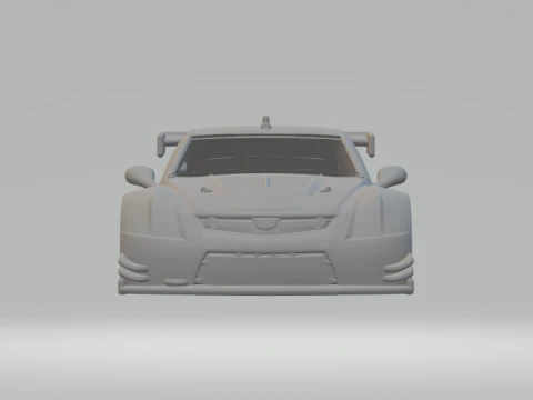 Cadillac race car 3D Print Model