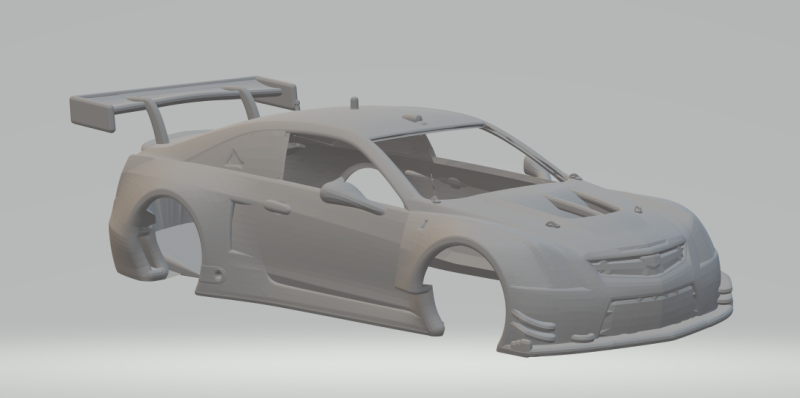 Cadillac race car Model do druku 3D .c4d .max .obj .3ds .fbx .stl .blend