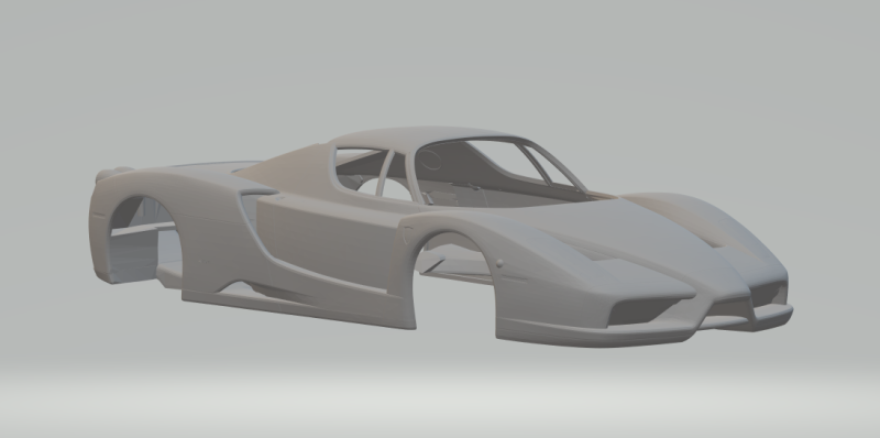 Ferrari enzo 3D-Druckmodell .c4d .max .obj .3ds .fbx .stl .blend 