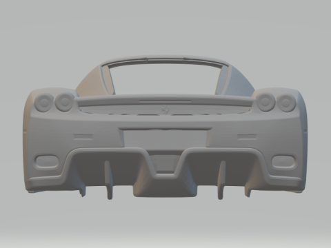 Ferrari enzo 3D-Druckmodell