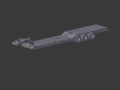 Trailer flatbed 3D Print Model