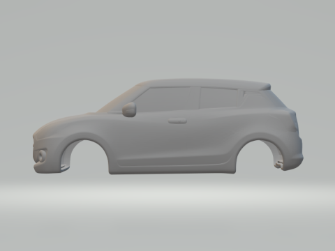 Suzuki swift closed 3D 프린트 모델