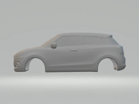 Suzuki swift closed 3D Print Model