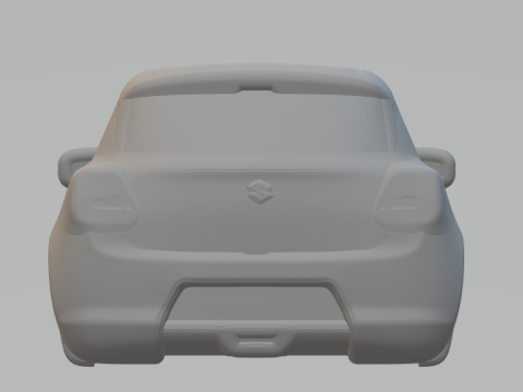 Suzuki swift closed 3D 프린트 모델