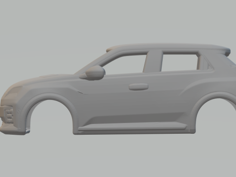 Renault 5 E-Tech Modèles 3D en vedette