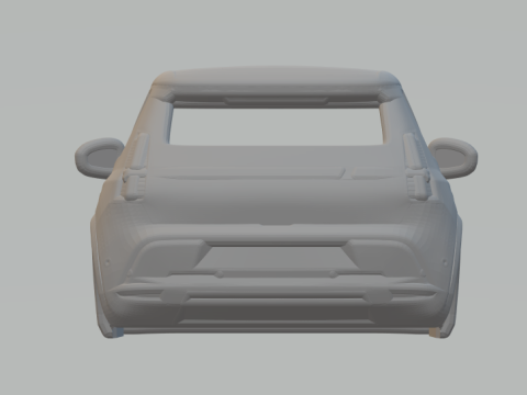 Renault 5 E-Tech Modèles 3D en vedette