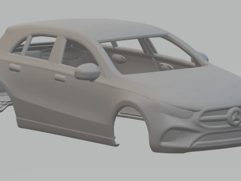 Mercedes benz class a 3D Print Model