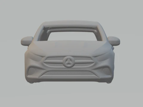 Mercedes benz class a 3D Print Model