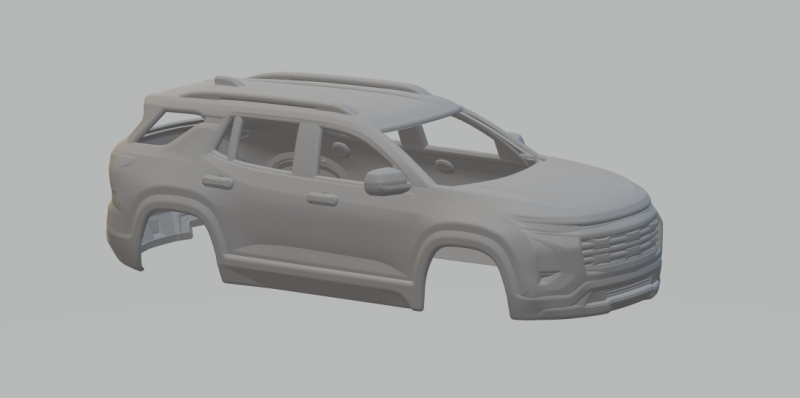 Chevrolet equinox Modello di stampa 3D .c4d .max .obj .3ds .fbx .stl .blend