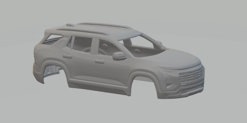 Chevrolet equinox 3D Print Model .c4d .max .obj .3ds .fbx .stl .blend 