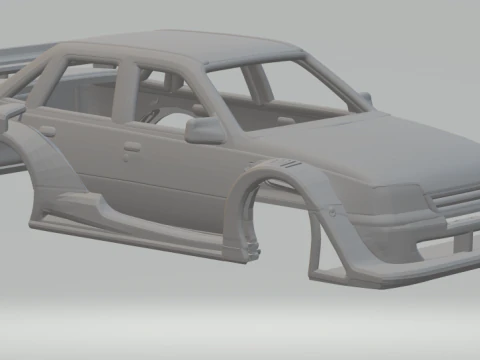 オペル カデット セダン レース 3Dプリントモデル