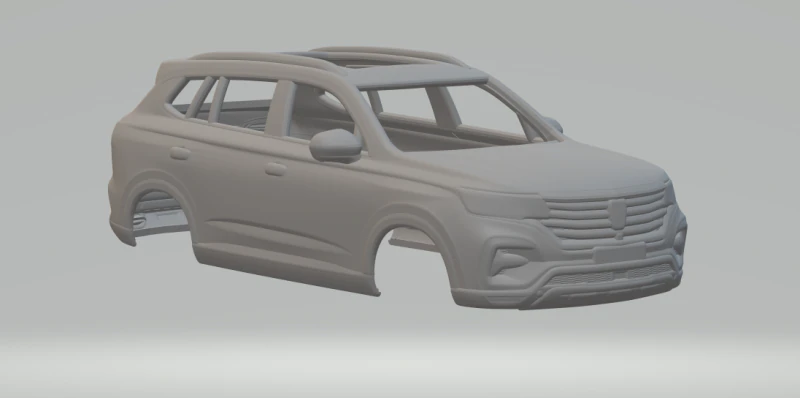 Roewe rx5 3D Print Model .c4d .max .obj .3ds .fbx .stl .blend 