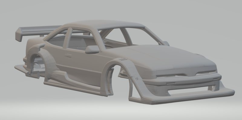 Pontiac Sunbird Mk2 GT Modelo de Impressão 3D .c4d .max .obj .3ds .fbx .stl .blend