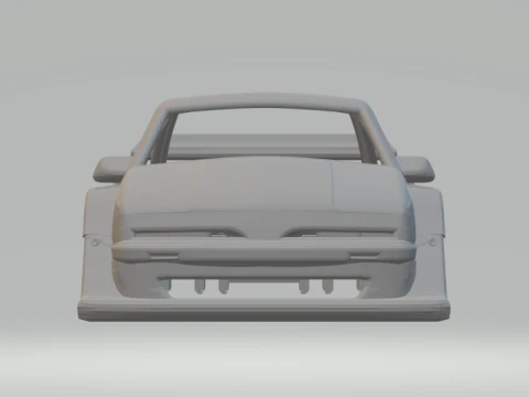 Pontiac Sunbird Mk2 GT 3D Print Model