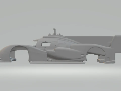 Porsche 919 evo 3D Print Model