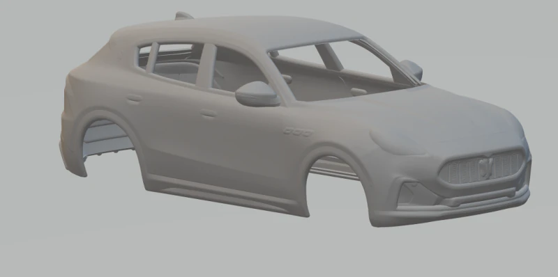 Maserati grecale 3D Print Model .c4d .max .obj .3ds .fbx .stl .blend 