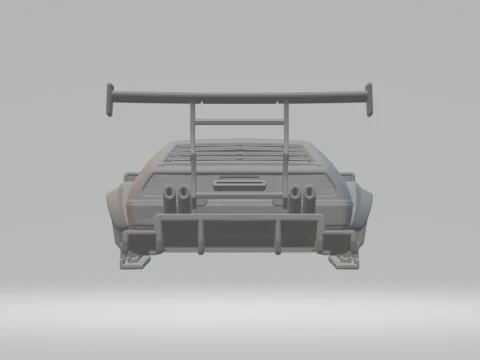DMC DeLorean extreme 3D Print Model