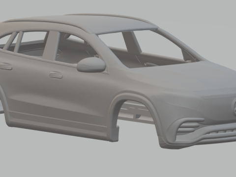 Mercedes benz eqa 3D Print Model