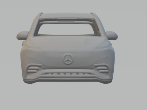 Mercedes benz eqa 3D 打印模型