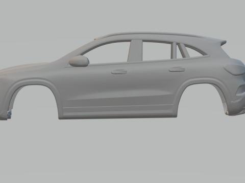 Mercedes benz eqa 3D 打印模型