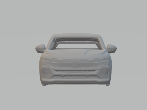 Renault e- megane 3D Print Model