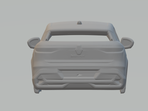 Renault e- megane 3D Print Model