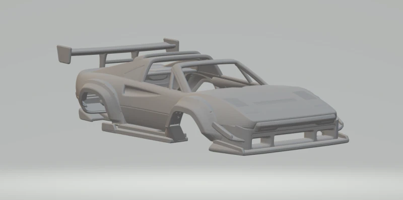 Ferrari 308 gt concept 3D Print Model .c4d .max .obj .3ds .fbx .stl .blend 