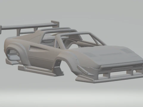Ferrari 308 gt concept 3D Print Model