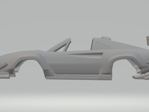 フェラーリ 308 GT コンセプト 3Dプリントモデル