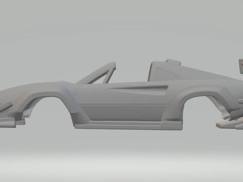Ferrari 308 gt concept 3D Print Model