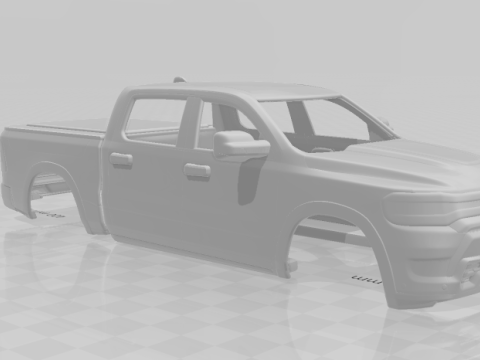 Ram rev Modelo de Impressão 3D