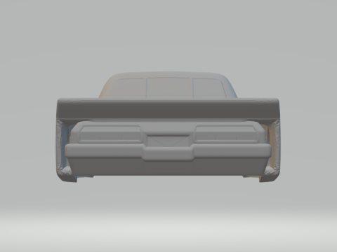 Mustang race car Model Cetak 3D