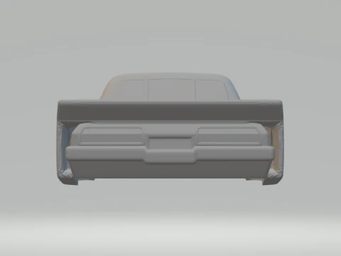 Mustang race car 3D Print Model