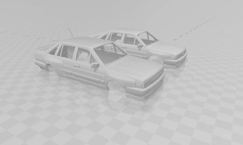 Vw santana rs 3D Print Model .c4d .max .obj .3ds .fbx .stl .blend