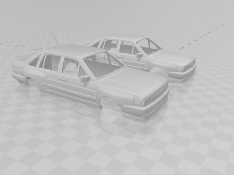 Vw santana rs 3D Print Model