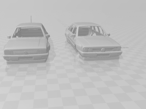 Vw santana rs Modelo de Impressão 3D