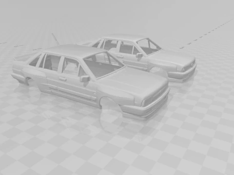 Vw santana rs 3D Print Model
