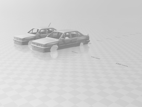 Vw santana rs Modelo de Impressão 3D