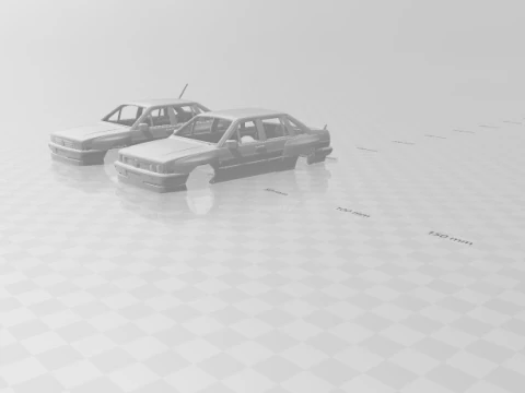 Vw santana rs 3D Print Model