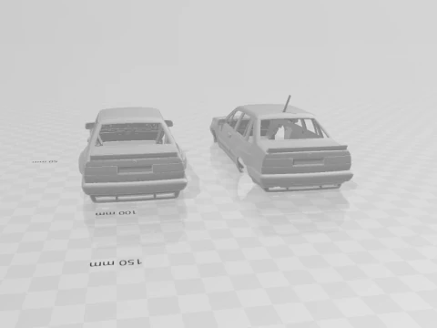 Vw santana rs 3D Print Model